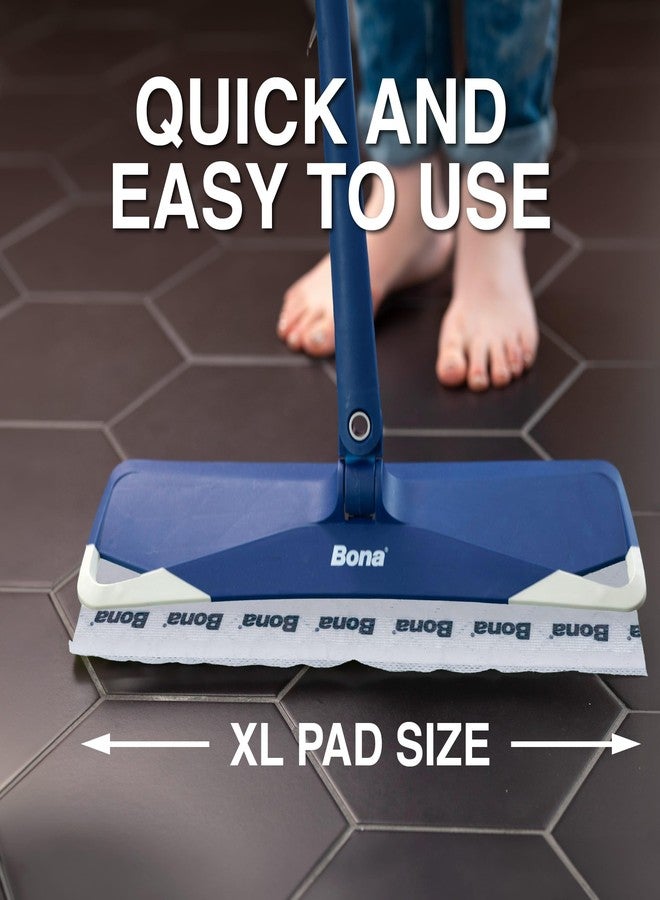 بونا - وسادات تنظيف أرضيات متعددة الأسطح للاستخدام مرة واحدة - عبوة من 12 قطعة - محلول تنظيف أرضيات خالٍ من البقايا للأرضيات الحجرية والبلاط والباركيه والفينيل - Image 5